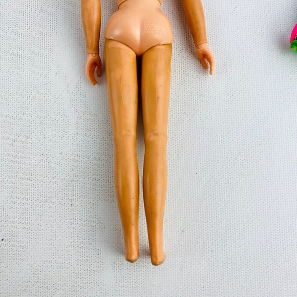 Vintage Dramatic Living Skipper Doll & Swimsuit Rooted Lashes Marked Mattel 1969 - Picture 8 of 12
